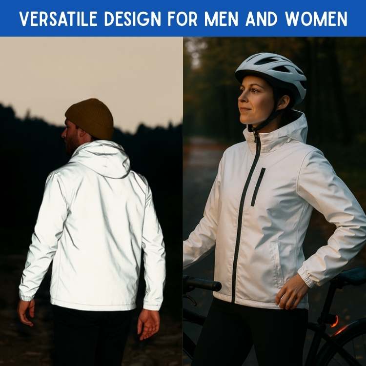 GlowShield Reflective Outdoor Jacket - Jacket - Wild Eye Vision