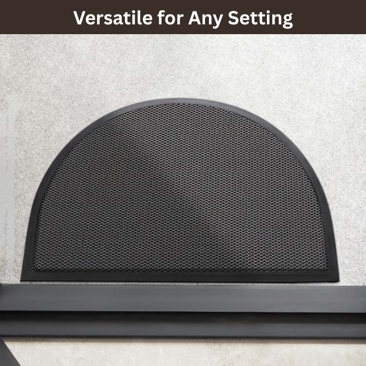 HalfMoon Welcome Door Mat - Door Mat - Wild Eye Vision