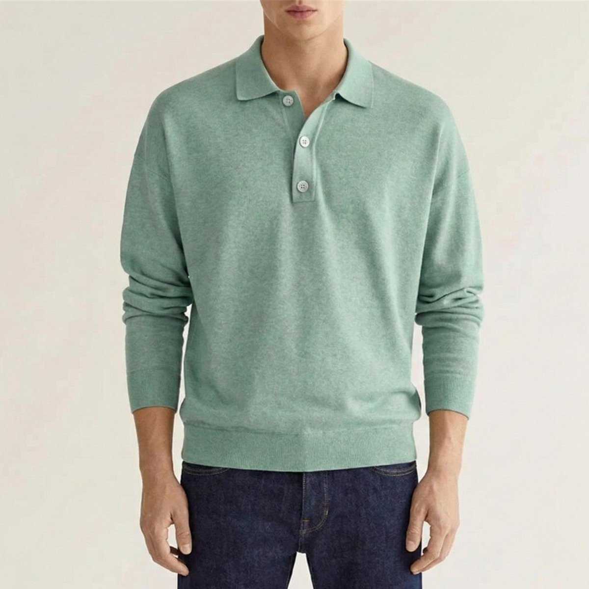 Handcrafted Long Sleeve Polo Shirt - Polo Shirts - Wild Eye Vision