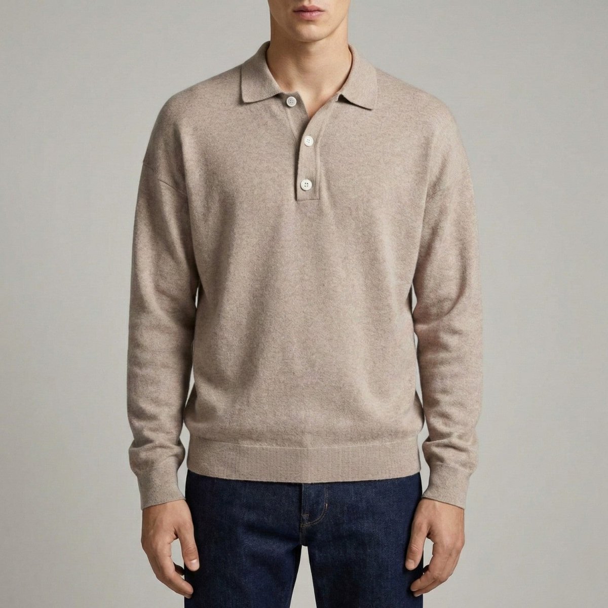 Handcrafted Long Sleeve Polo Shirt - Polo Shirts - Wild Eye Vision