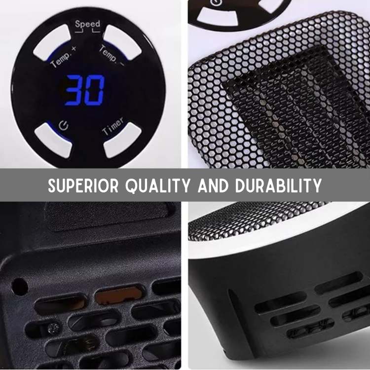 HeatWave Portable Room Heater - Portable Room Heater - Wild Eye Vision