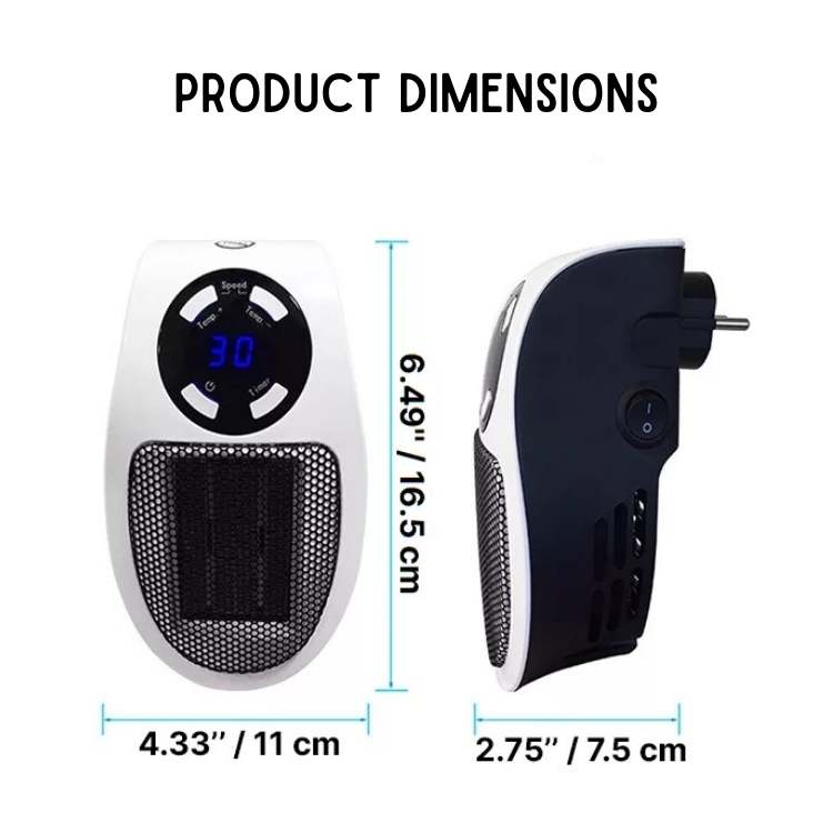 HeatWave Portable Room Heater - Portable Room Heater - Wild Eye Vision