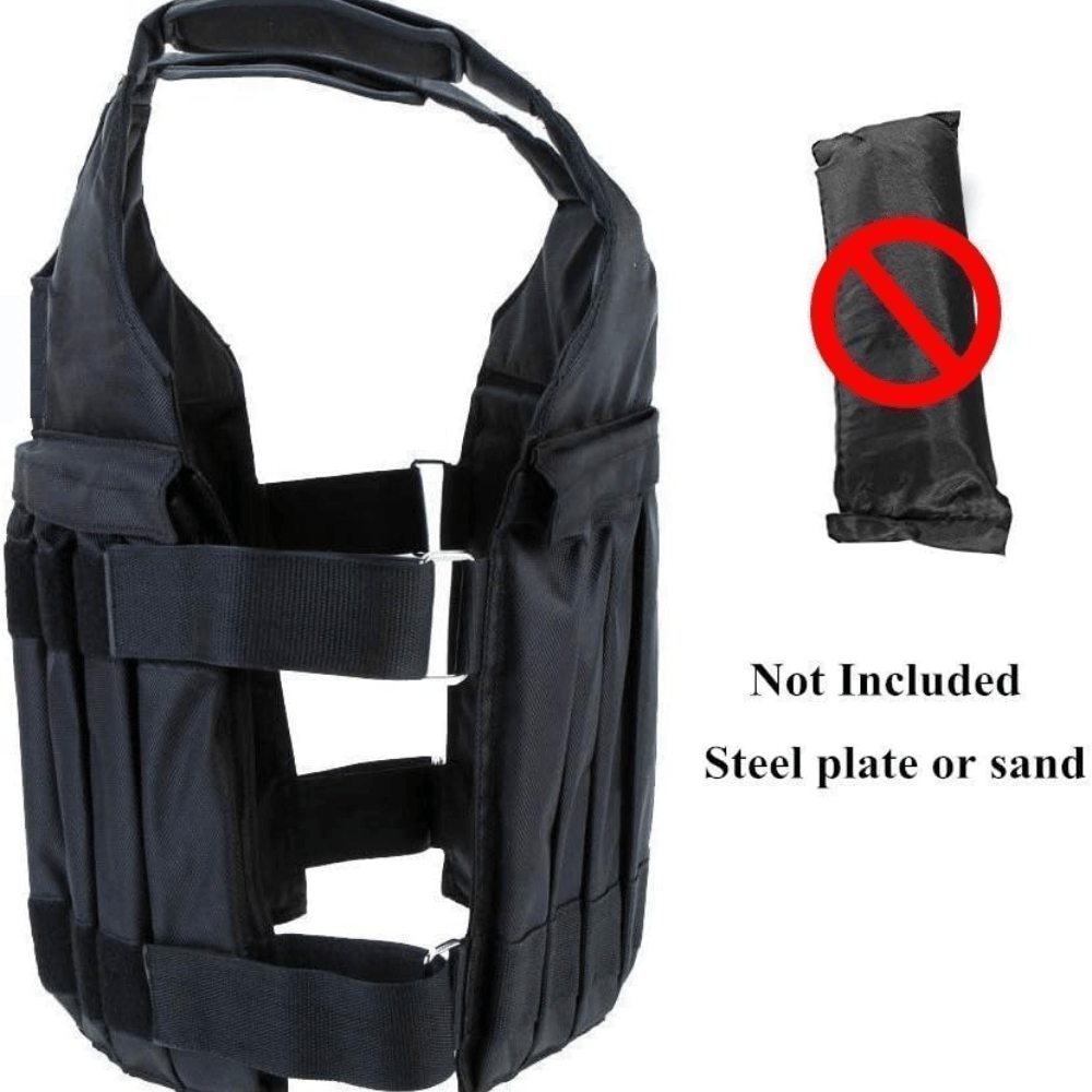 Heavy - Duty Adjustable Weighted Vest - Fitness Vest - Wild Eye Vision