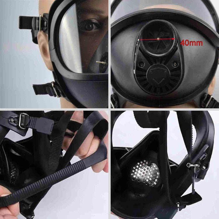 Heavy - Duty Multi - Filter NRBC Gas Mask - Gas Mask - Wild Eye Vision