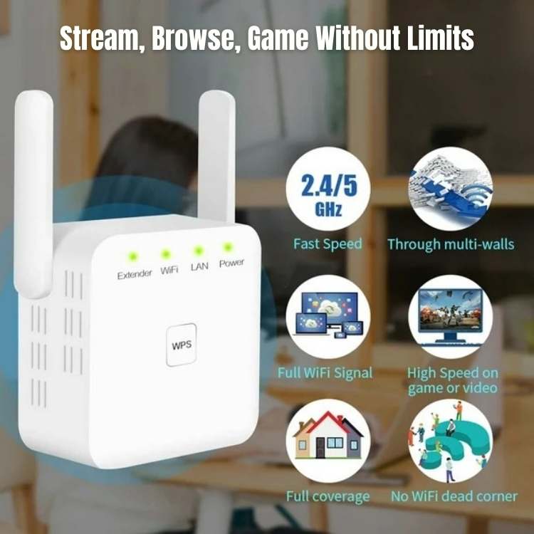 High - Speed 5G WiFi Booster - WiFi Booster - Wild Eye Vision