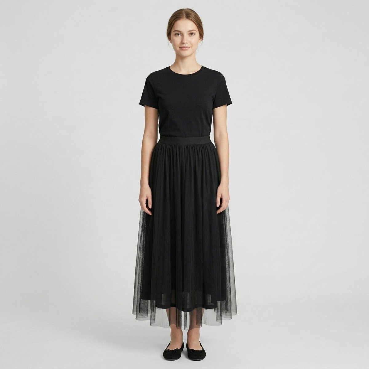 High Waist Tulle Midi Skirt - Skirt - Wild Eye Vision