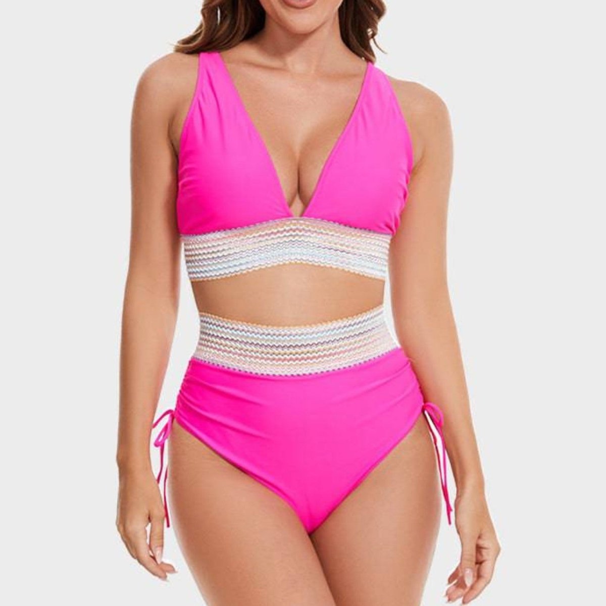 High Waisted Bikini Set - Bikini Set - Wild Eye Vision