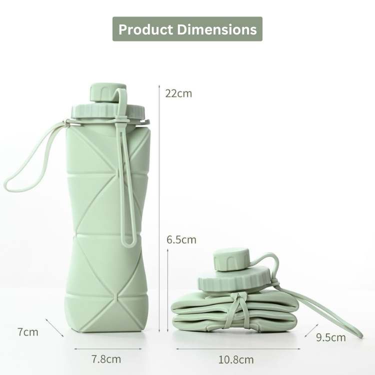 HydrateGo Collapsible Water Bottle - Collapsible Water Bottle - Wild Eye Vision