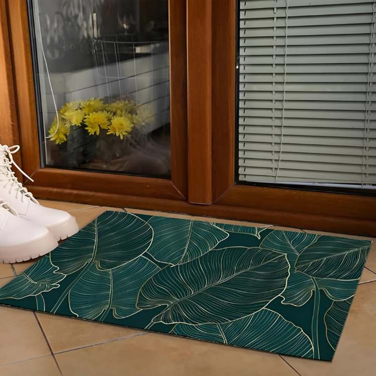 LeafGold Welcome Door Mat - Door Mat - Wild Eye Vision
