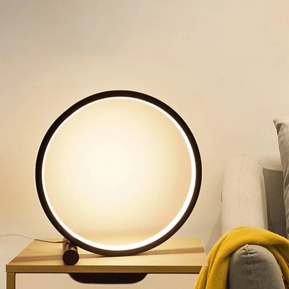 LightCircle Minimalist Touch Lamp - Table Lamp - Wild Eye Vision