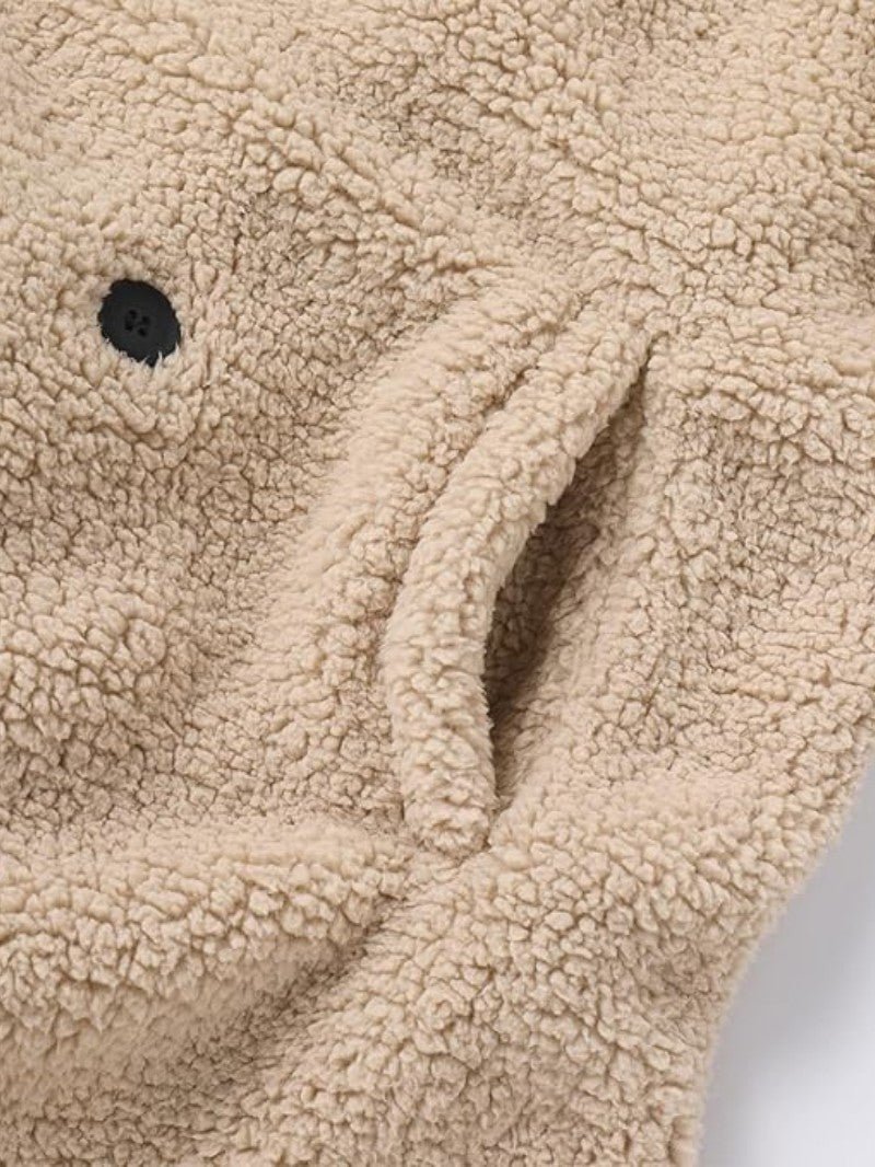 Lightweight Hooded Teddy Winter Coat - Women's Winter Jacket - Wild Eye Vision