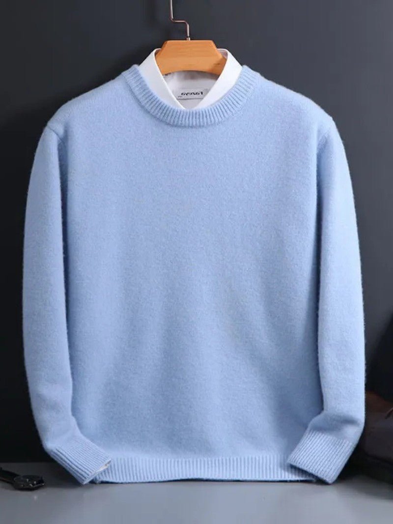 Men’s Classic Crew Neck Sweater - Men Jumper - Wild Eye Vision