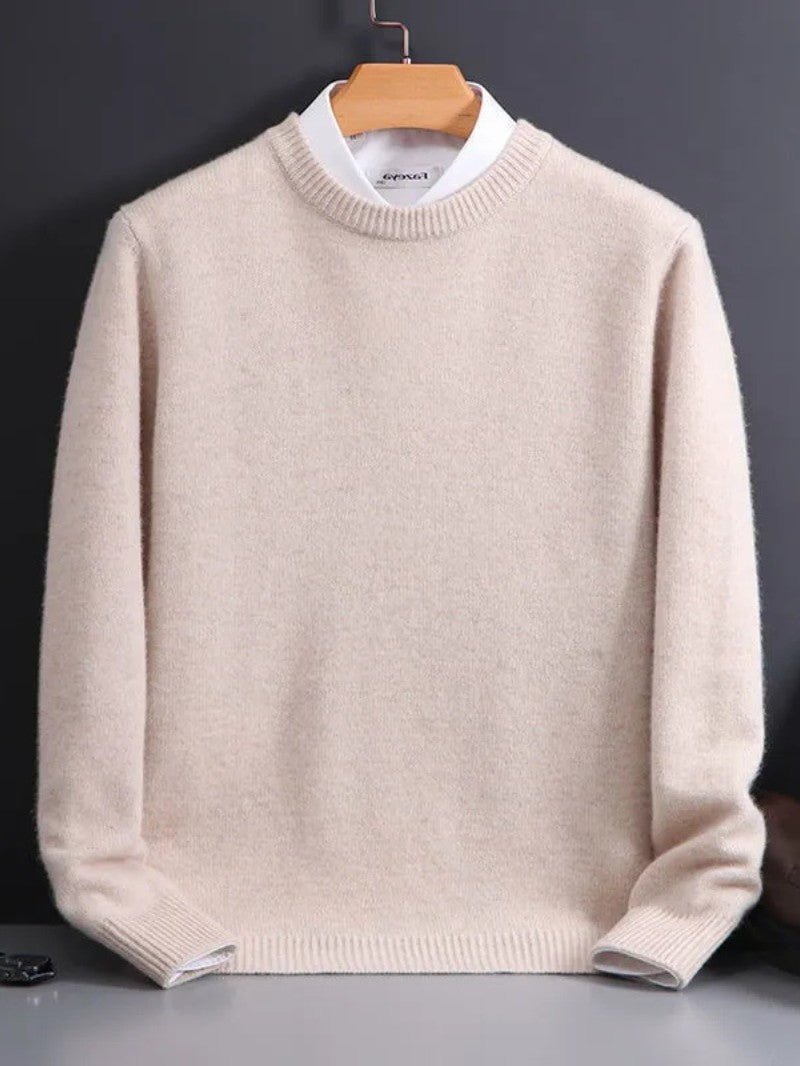 Men’s Classic Crew Neck Sweater - Men Jumper - Wild Eye Vision