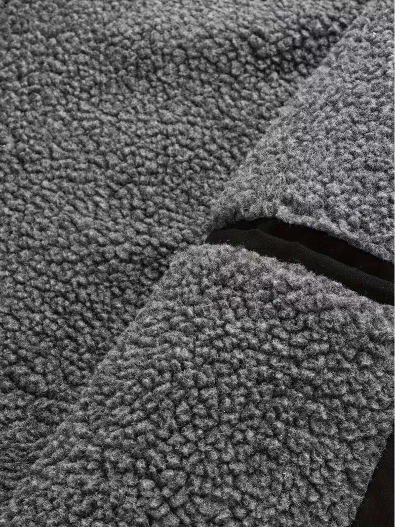 Men’s Corduroy Fleece Jacket - Men's Sherpa Jacket - Wild Eye Vision