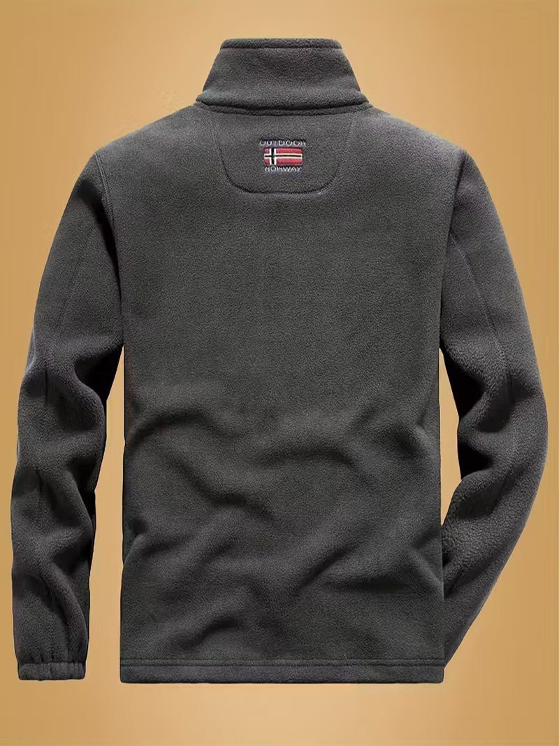 Men’s Fleece Jacket Warm Winter Outdoor Coat - Men's Coat - Wild Eye Vision