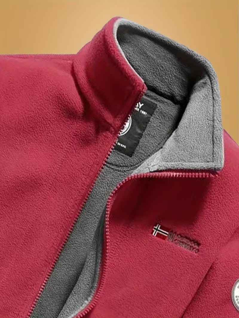 Men’s Fleece Jacket Warm Winter Outdoor Coat - Men's Coat - Wild Eye Vision