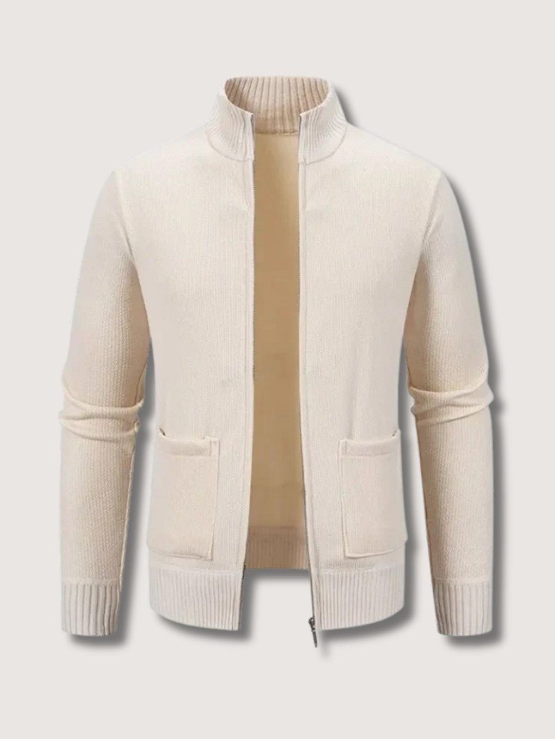 Men’s Full Zip Cotton Cardigan - Men Cardigan - Wild Eye Vision