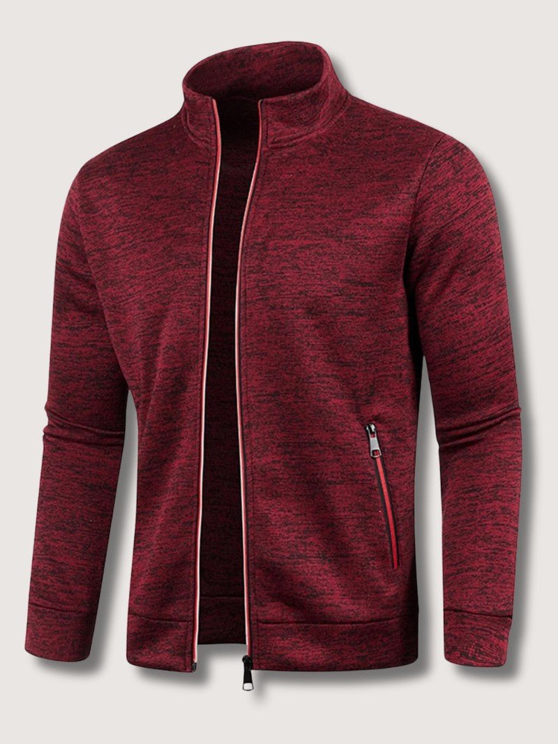 Men’s Full Zip Knit Cardigan - Men Knit Cardigan - Wild Eye Vision