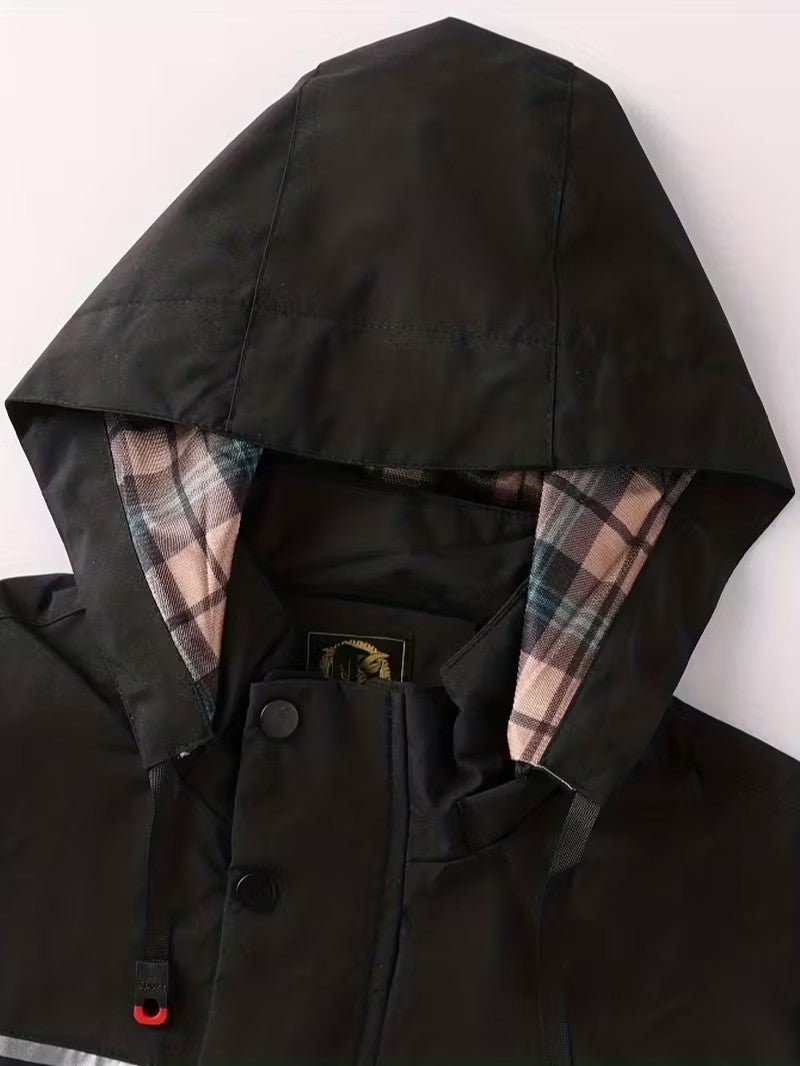 Men's Hooded Winter Jacket - Men's Winter Jacket - Wild Eye Vision