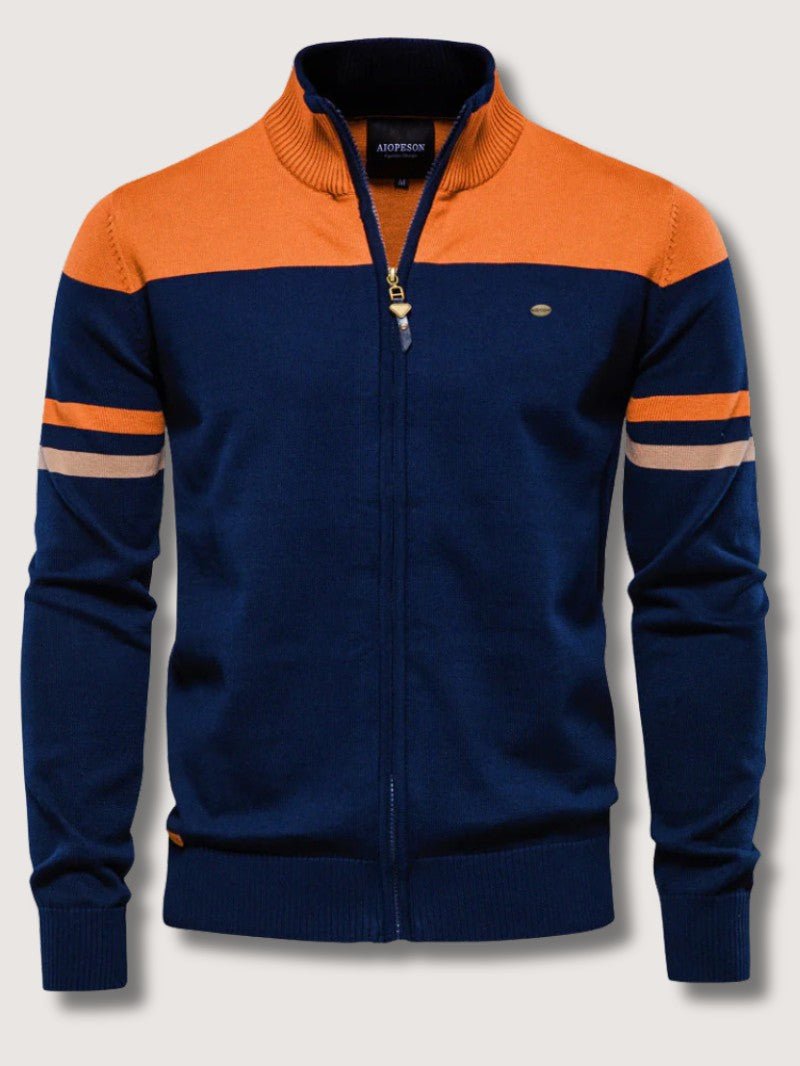 Men’s Retro Striped Knit Jumper - Men Jumper - Wild Eye Vision