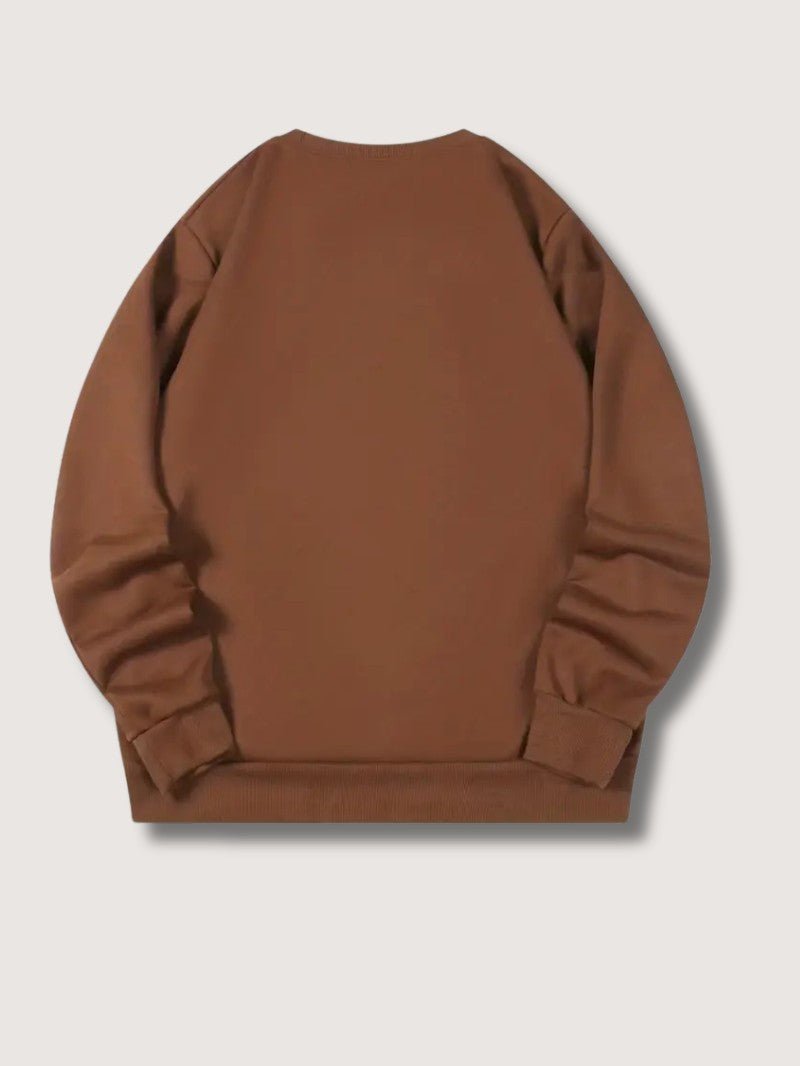 Men’s Santa Graphic Christmas Sweatshirt - Mens Christmas Jumpers - Wild Eye Vision