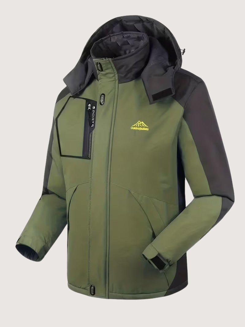 Men's Waterproof Outdoor Jacket - Men's Winter Jacket - Wild Eye Vision