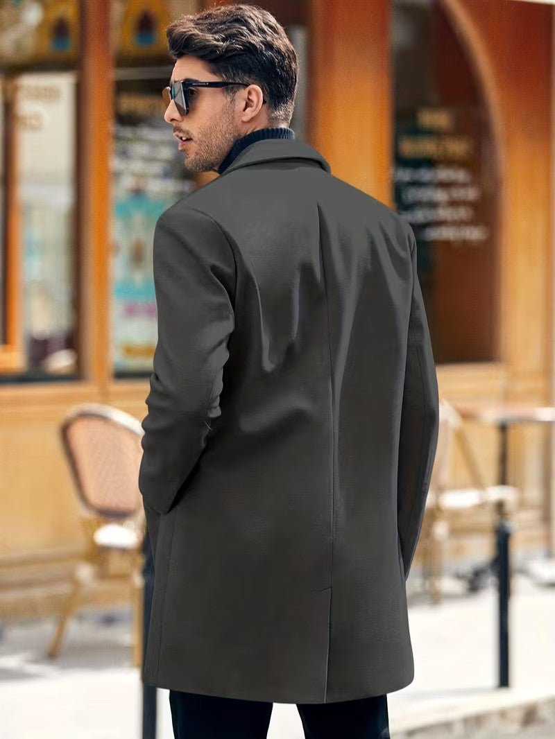 Men’s Winter Trench Coat - Men's Coat - Wild Eye Vision