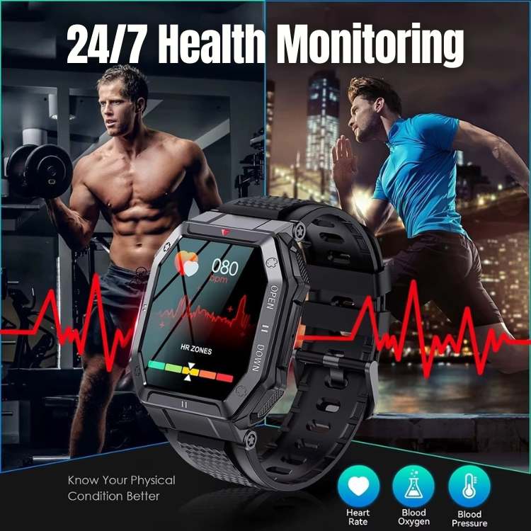 Military - Grade Adventure Smartwatch - Smartwatch - Wild Eye Vision