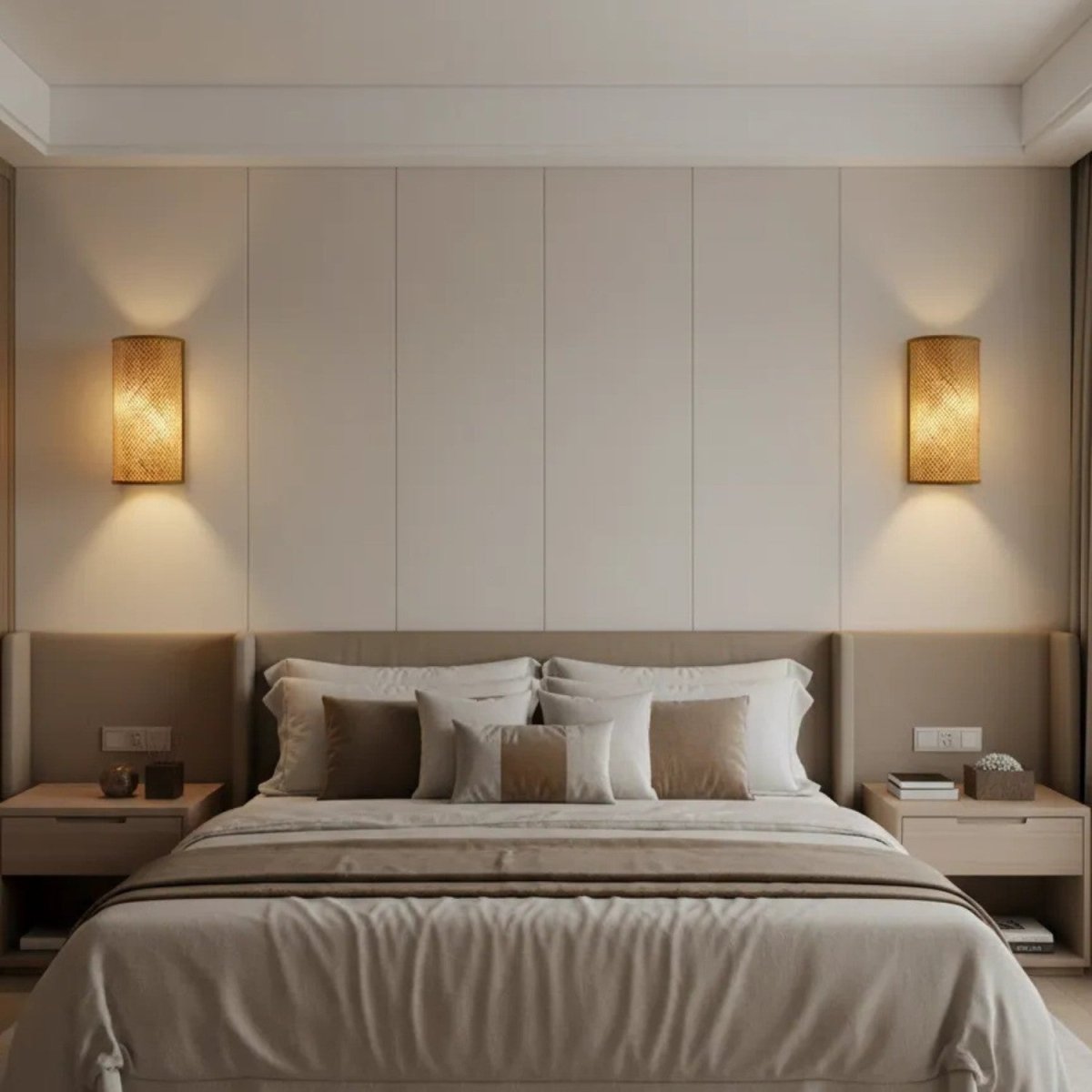 Minimalist Bamboo Wall Lamp - Wall Light - Wild Eye Vision