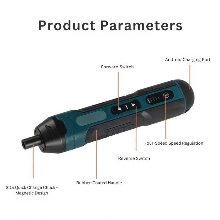 Multi - Functional 3.6V Cordless Electric Screwdriver Set - Electric Screwdriver - Wild Eye Vision