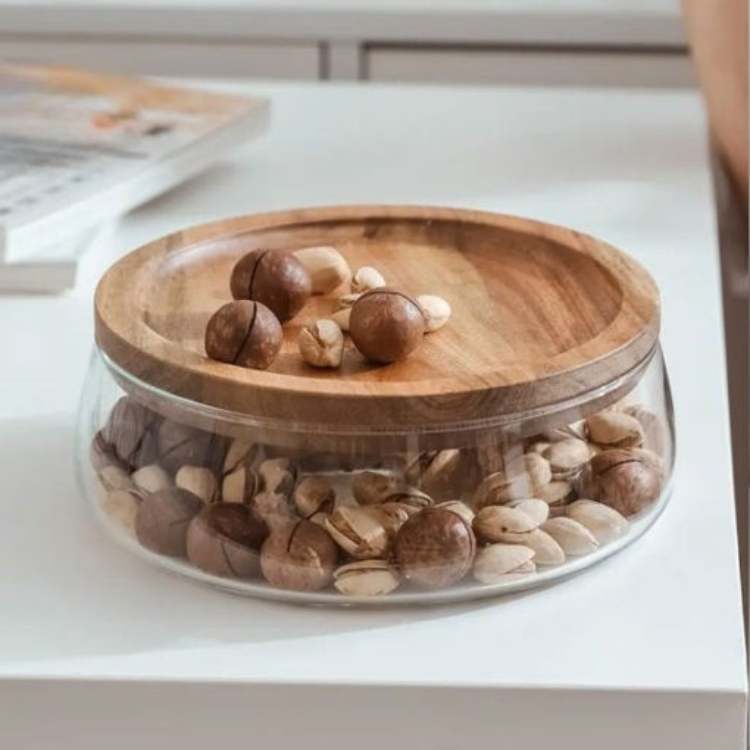 NatureNest Wooden Food Container - Food Container - Wild Eye Vision