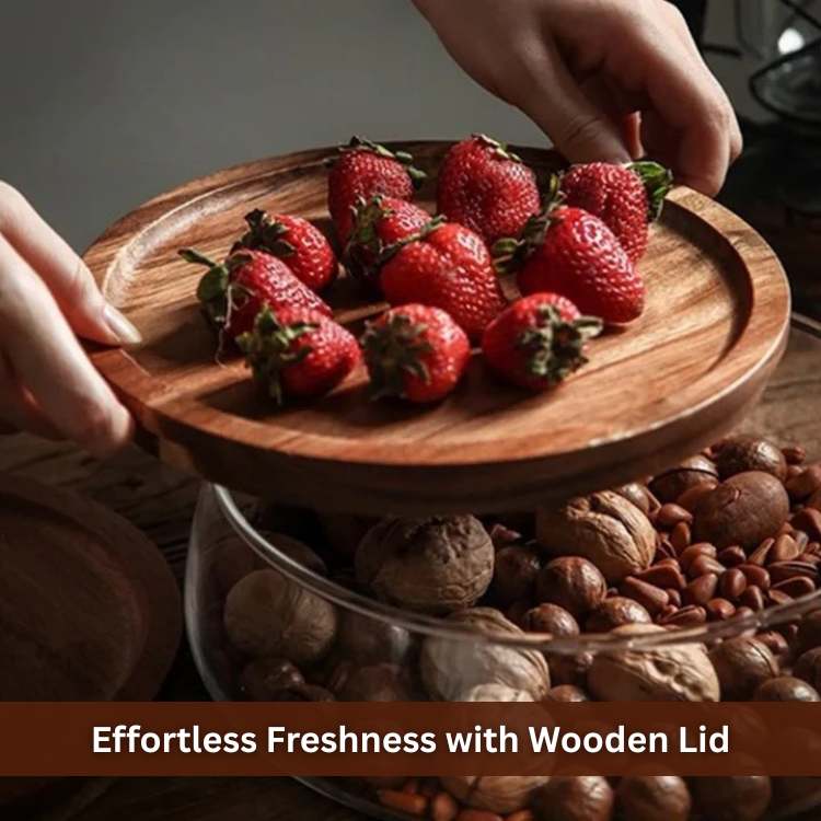 NatureNest Wooden Food Container - Food Container - Wild Eye Vision