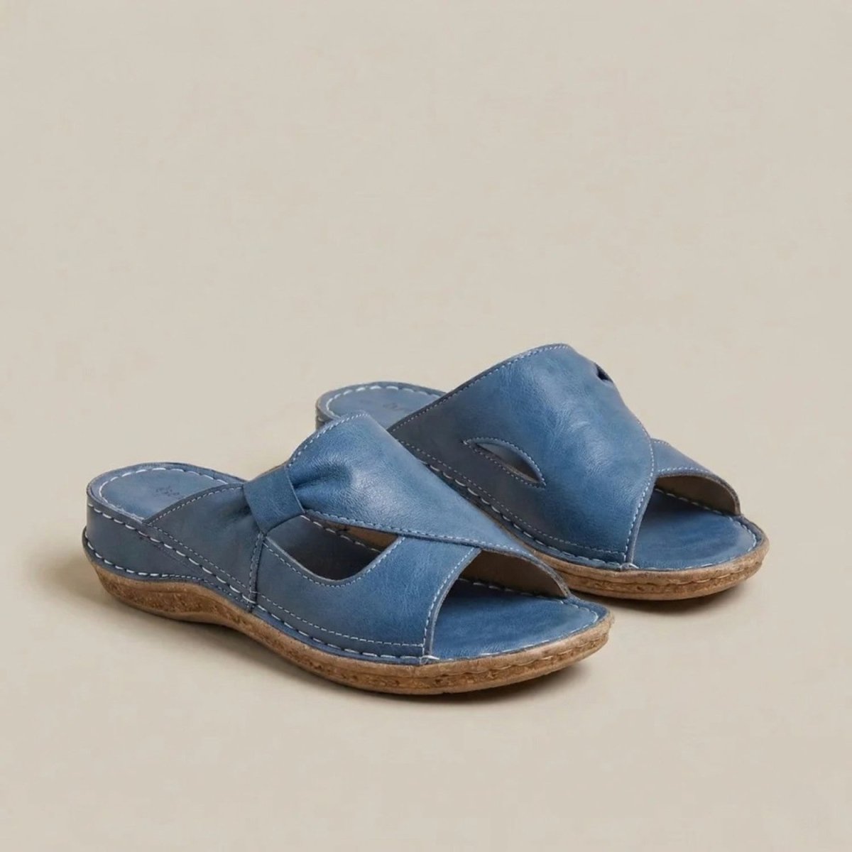 Orthopedic Vegan Leather Sandals for Comfort - Sandals - Wild Eye Vision