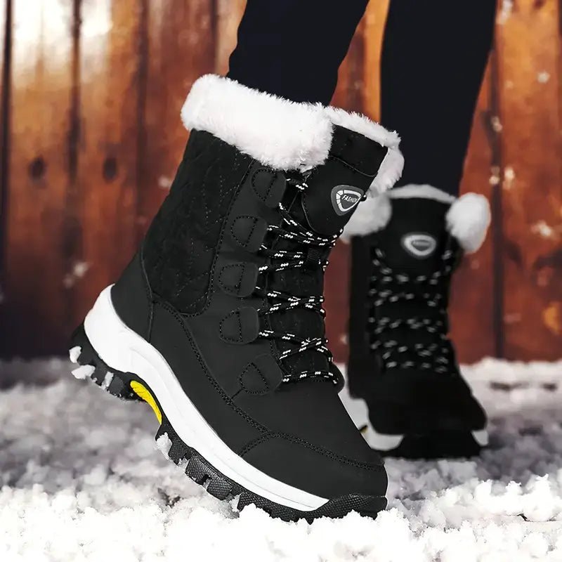 Outdoor Fleece - Lined Woman's Boots - Snow Boots - Wild Eye Vision
