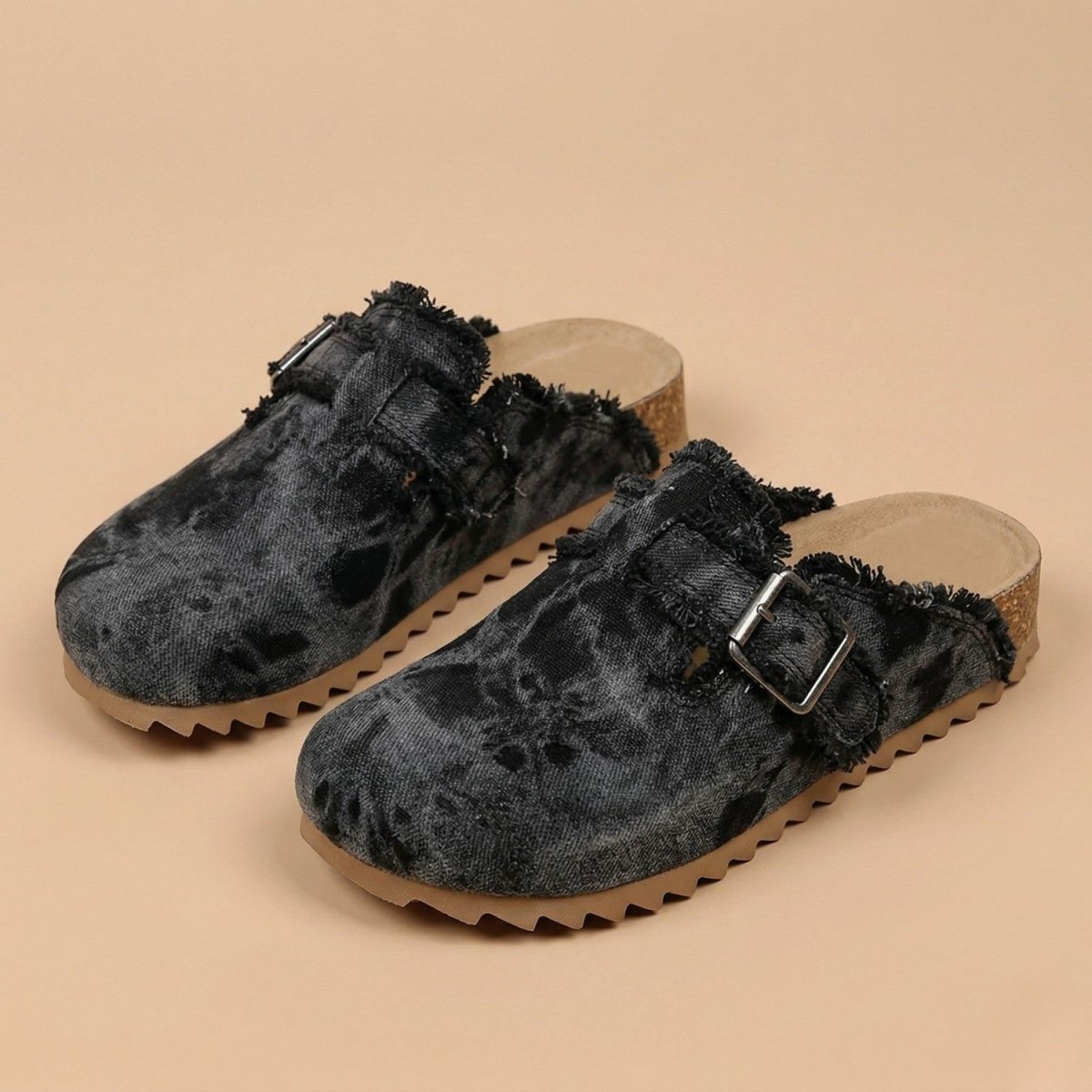 Plush Buckle Comfort Slippers - Orthopedic Slippers - Wild Eye Vision