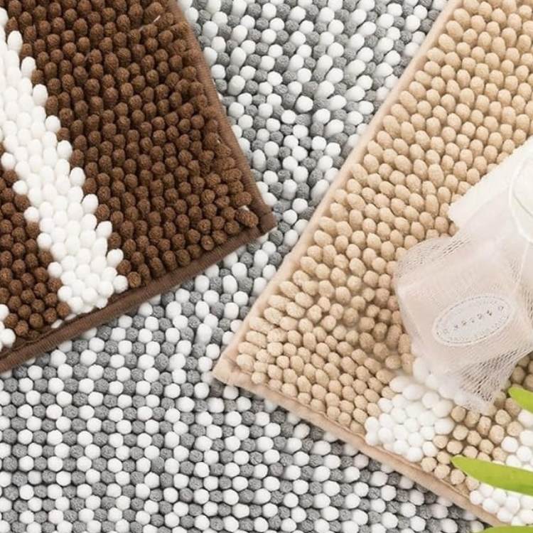 Plush Pebble Knit Bath Mat - Bath Mat - Wild Eye Vision