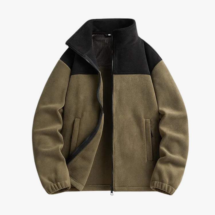 Plush Suede Fleece Jacket - Fleece Jacket - Wild Eye Vision