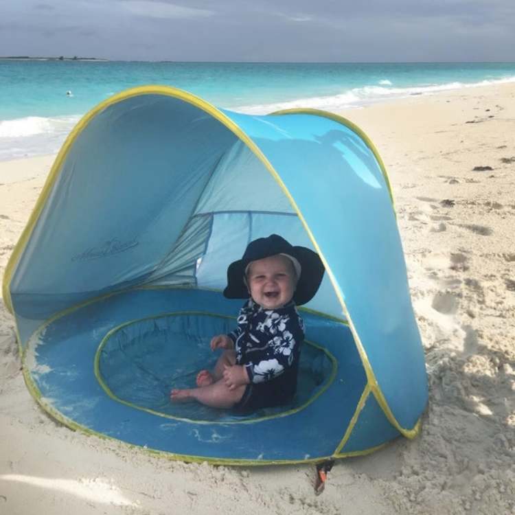 Pop - Up Beach Tent with Pool - Tent with Pool - Wild Eye Vision