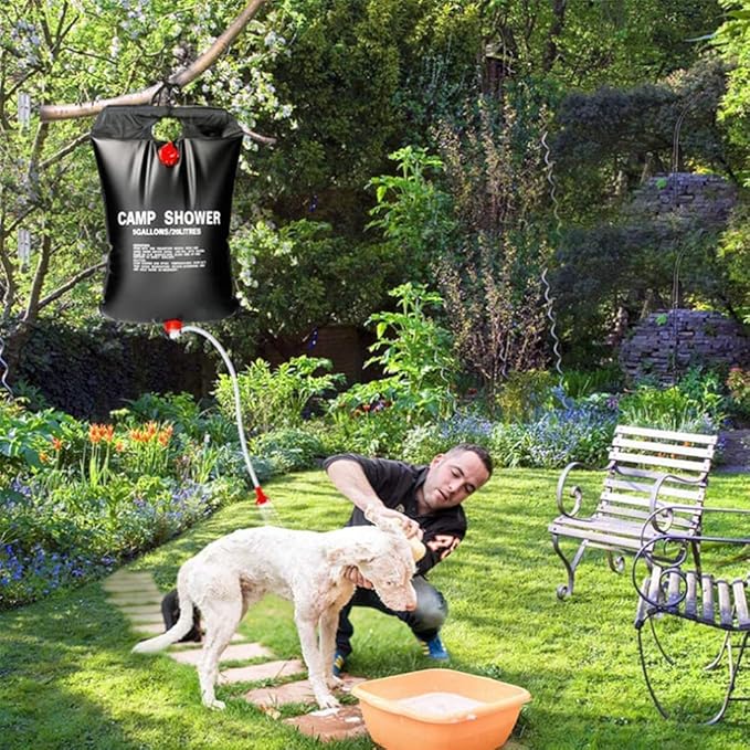Portable Camp Shower 20L - Camp Shower - Wild Eye Vision