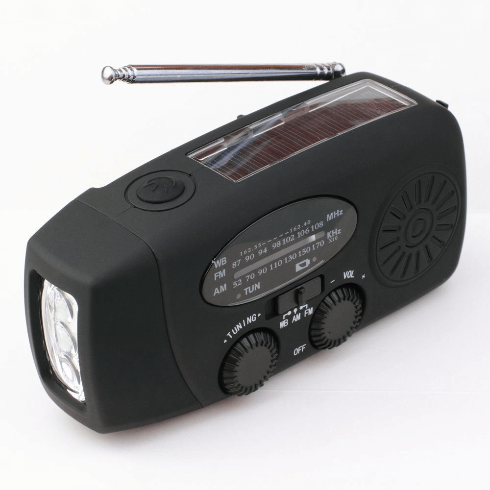 Portable Multi - Function Wind - Up Radio - Wind - Up Radio - Wild Eye Vision