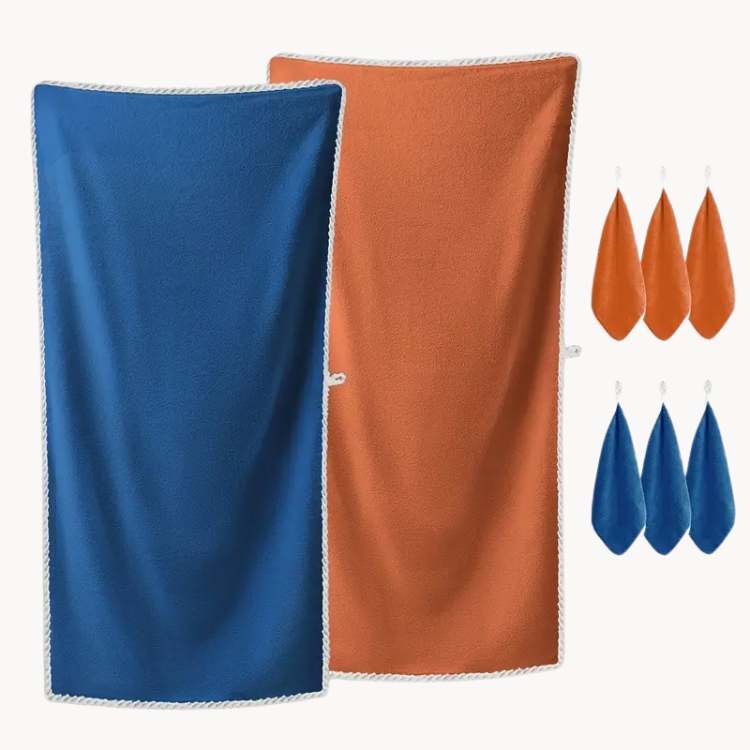 PureComfort 8 - Piece Bath Towel Set - Towel Set - Wild Eye Vision
