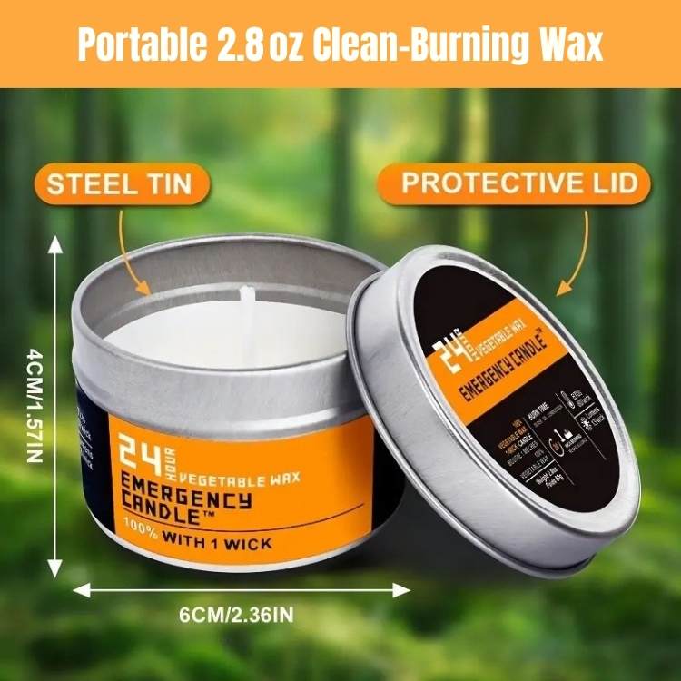 PureFlame Odorless Emergency Candles - Wild Eye Vision