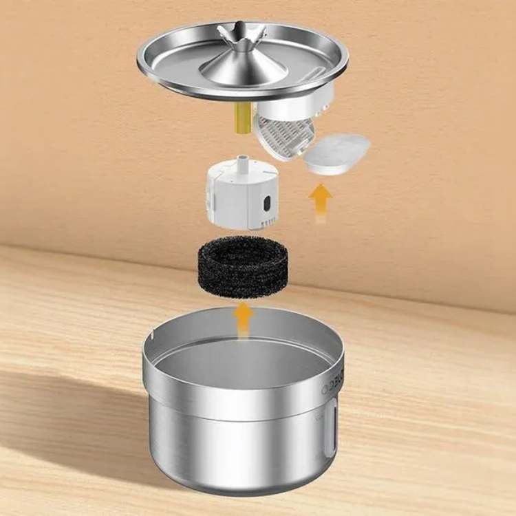 PureFlow Cat Drinking Smart Fountain - Cat Drinking Fountain - Wild Eye Vision