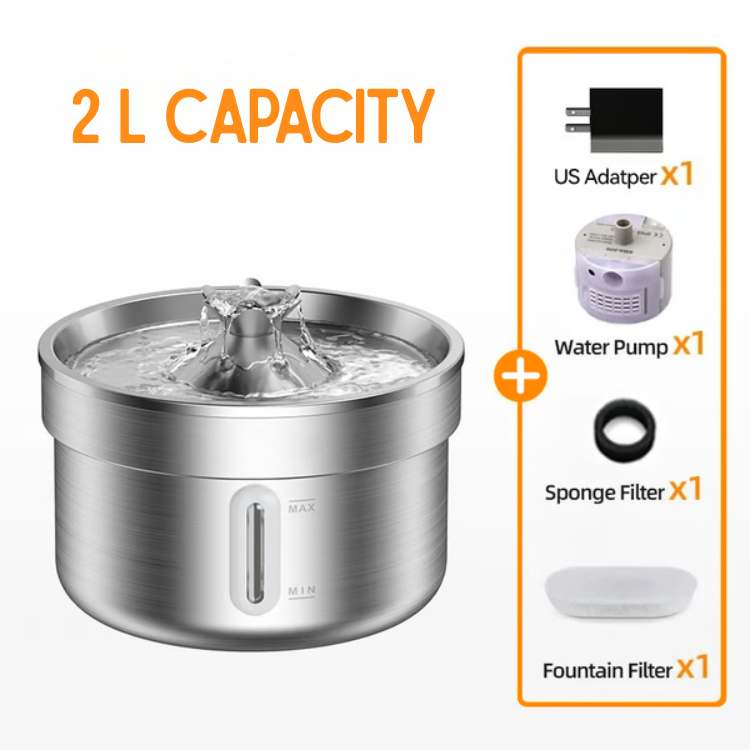PureFlow Cat Drinking Smart Fountain - Cat Drinking Fountain - Wild Eye Vision