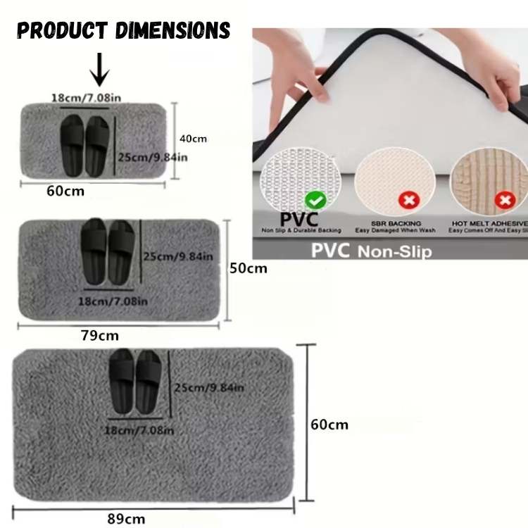 PurePlush Luxury Bath Rug - Bath Rug - Wild Eye Vision