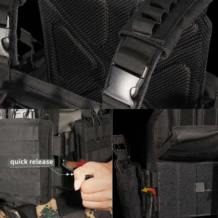 Quick - Release Tactical Vest - Tactical Vest - Wild Eye Vision
