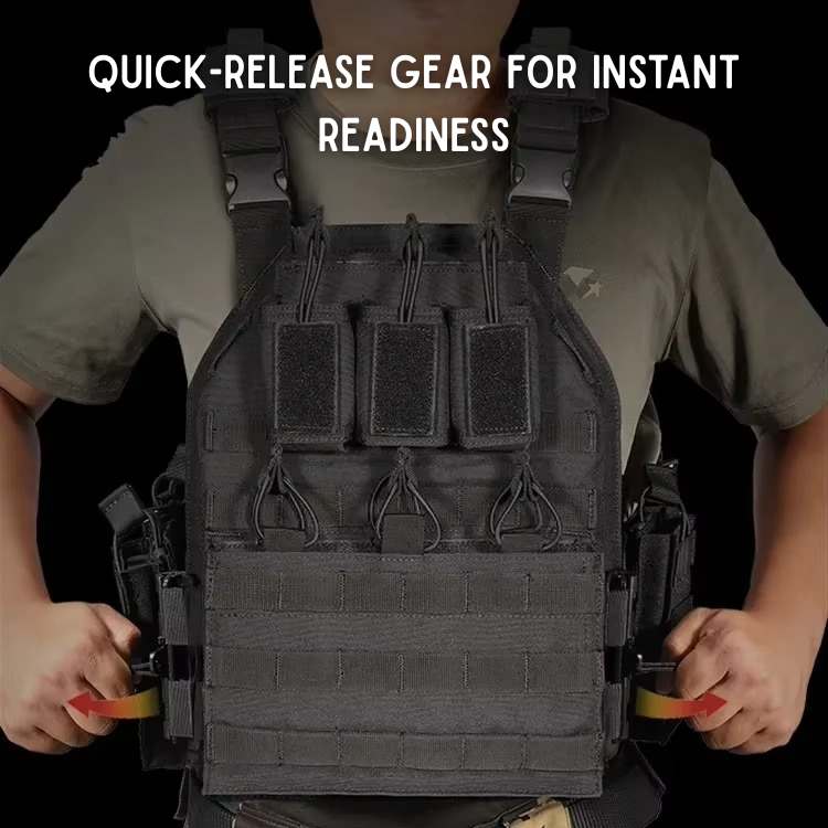 Quick - Release Tactical Vest - Tactical Vest - Wild Eye Vision