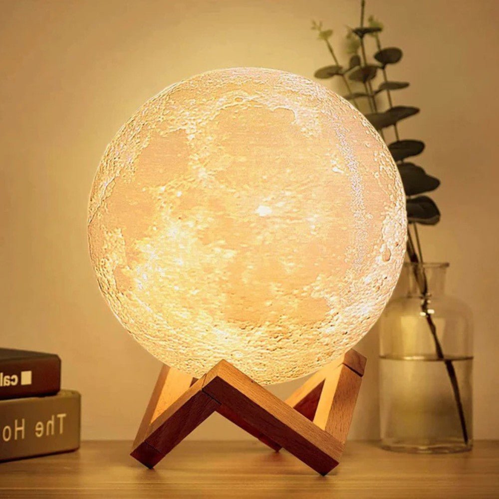Radiant Moon Glow Table Lamp - Moon Lamp - Wild Eye Vision