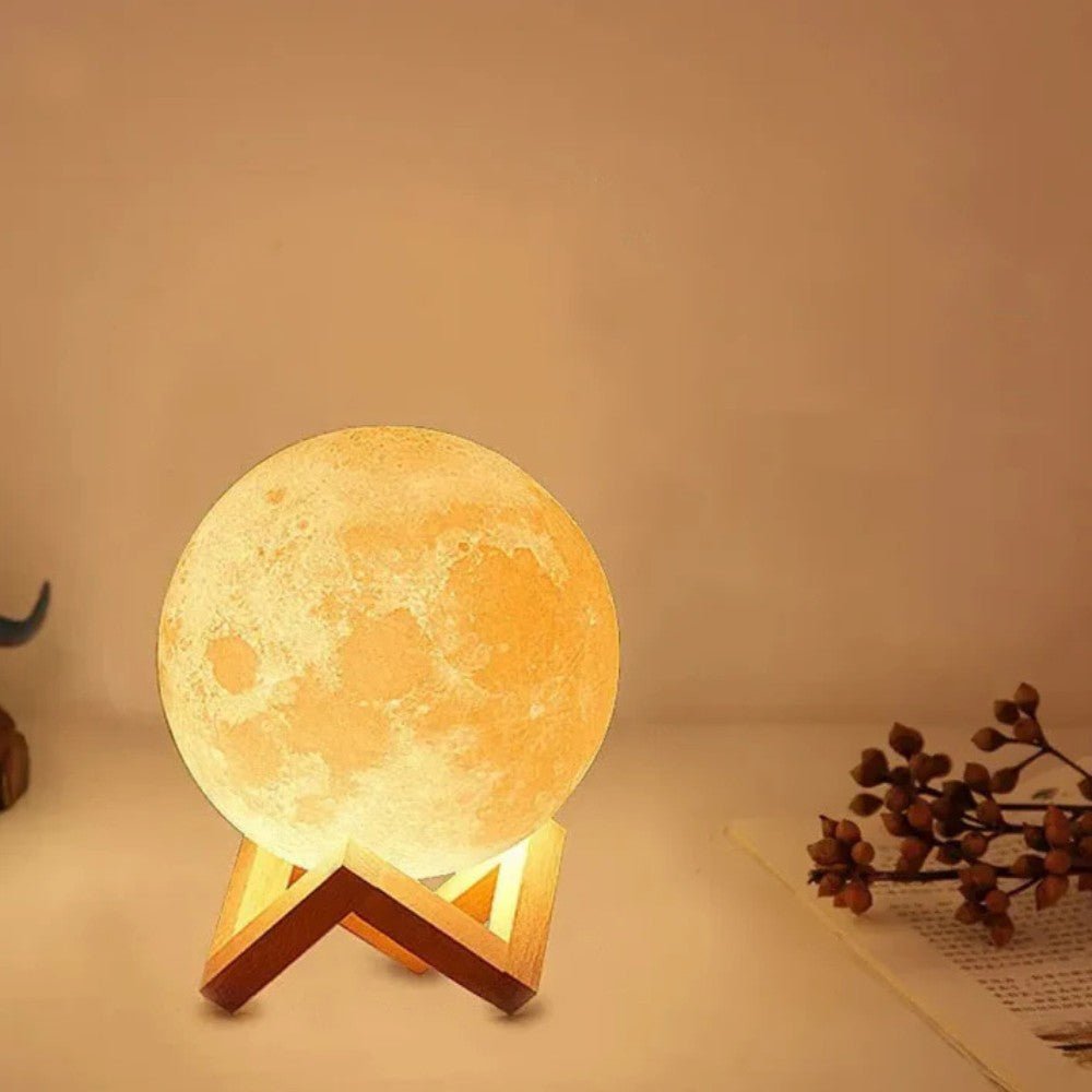 Radiant Moon Glow Table Lamp - Moon Lamp - Wild Eye Vision