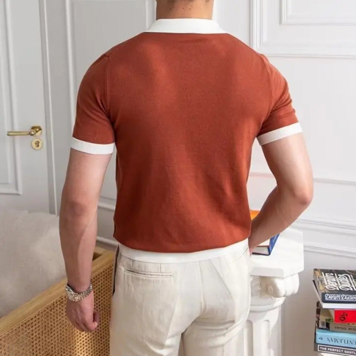 Regular Fit Knitted Polo Shirt - Polo Shirts - Wild Eye Vision